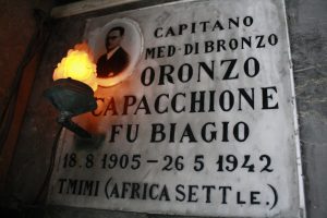 oronzo capacchione sacrario militare barletta